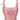 PINK SATIN FISHBONE BUSTIER TOP ELEGANT SOLID FISHBONE