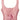PINK SATIN FISHBONE BUSTIER TOP ELEGANT SOLID FISHBONE
