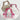 PINK SPORTS BRA WITH MAGENTA TRIM FOR ACTIVE WEAR
