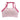 PINK SPORTS BRA WITH MAGENTA TRIM FOR ACTIVE WEAR