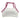 PINK SPORTS BRA WITH MAGENTA TRIM FOR ACTIVE WEAR