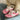 PINK SUEDE SNEAKERS WITH BROWN SOLE