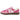PINK SUEDE SNEAKERS WITH BROWN SOLE