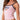 PINK TANK TOP WITH ITALY GRAPHIC AND NATIONAL FLAG PRINTS