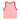 PINK TANK TOP WITH RED TRIM FOR WOMEN