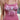 PINK TANK TOP WITH STUNNING BUTTERFLY PATTERN CONTRAST CAMISOLE