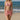 PINK TIE-DYE BIKINI SKIRT SET ELASTANE FABRIC