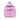 PINK ZIP-UP HOODIE SUGAR GLOW ZIP-UP WITH RAISED LETTERING