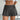 PINSTRIPE MINI SKIRT: REFINED APPEARANCE STRIPE PATTERN