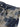 PIXELATED WIDE LEG DENIM PANTS