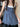 PLAID CAMISOLE TOP WITH LACE TRIM IN BLUE AND WHITE CHECK DESIGN - Sweetheart Supplies