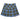 PLAID MINI SKIRT BLUE CHECKERED HIGH WAIST