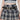 PLAID PLEATED MINI SKIRT PREPPY PLAID PATTERN