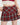 PLAID PLEATED MINI SKIRT PREPPY PLAID PATTERN