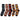 PLAID SOCKS SET FIVE PAIRS FOR MEN AND WOMEN