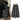 PLAID TIERED SKIRT BLACK TOP OUTFIT SPRING SUMMER