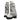 PLATFORM BOOTS STAR FUZZY LEG FAUX FUR