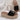 PLATFORM WEDGE SANDALS MAN MADE MATERIALS