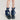 PLATFORM Y2K SHOES WITH DENIM LEG WARMERS FOR A RETRO LOOK