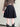 PLEATED KNIT TOP SOLID COLOR SPRING FALL