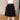 PLEATED SKIRT: AUDREY WHITE AND BLACK, SEMI-FORMAL OCCASIONS