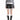 PLEATED VEGAN LEATHER LACE MINI SKIRT