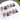 PRESS-ON NAILS BLACK FAIR Y2K SPACE 10PCS