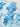 PRINTED RAP BEACH SHIRT AND SHORTS SET IN BLUE AND WHITE PATTERN