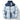 PUFFER JACKET WITH BLACK CORDUROY ACCENTS FOR WELLNESS SUPPORT