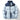 PUFFER JACKET WITH BLACK CORDUROY ACCENTS FOR WELLNESS SUPPORT
