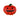 PUMPKIN HAIR CLAW ORANGE AUTUMN ACCESSORY