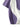 PURPLE AND WHITE COLOR BLOCK T-SHIRT