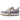 PURPLE AND WHITE WAVY SNEAKERS VEGAN LEATHER SIZING INFORMATION