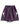 PURPLE ATHLETIC SHORTS WOVEN FABRIC