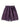 PURPLE ATHLETIC SHORTS WOVEN FABRIC