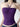 PURPLE BEADED HALTER NECK TOP