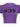 PURPLE CROP TOP WITH BLACK NUMBERS CASUAL VINTAGE STREETWEAR