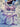 PURPLE FLORAL LINGERIE LASH SETS WITH ELASTANE FABRIC