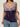 PURPLE LACE CAMI TOP SUMMER KNITWEAR