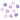 PURPLE STAR HAIR CLIPS CELESTIAL STAR-SHAPED HAIR
