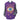 PURPLE SWEATER VEST WITH EYE DESIGN FOR WOMEN OR MEN