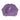 PURPLE SWEATSHIRT WITH EYE GRAPHIC - KNIT SPACE VIZION