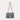 QUILTED DENIM HANDBAG DUO: BLUE DENIM SHOULDER BAG