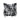 RED AND BLACK CAT EAR BEANIE DISTRESSED CAT