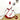 RED AND WHITE SLING BACKPACK NYLON CROSSBODY BAG
