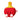 RED AND YELLOW PING PONG PADDLE AIRPODS CASE WITH ACCESSORIES