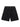 RED ATHLETIC SHORTS WITH MID WAIST AND STRAIGHT LEG DESIGN