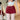 RED BELTED CARGO SHORTS DENIM COTTON SUMMER