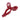 RED BOW HAIR CLAW LACQUERED HAIR ACCESSORY
