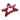 RED BOW HAIR CLAW LACQUERED HAIR ACCESSORY